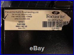Used Focusrite ISA 428 Four Channel Mic Preamp