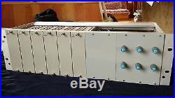 Very Rare 6 Channel Siemens V272 Rack- Vintage Class A Transformer In/Out