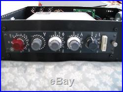Vintage Neve 1073 microphone preamplifier preamp Rack mic pre di racked console