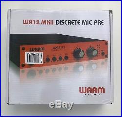 Warm Audio WA12 MKII Discrete High Voltage Dual-transformer Microphone PreAmp