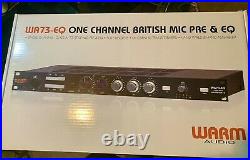 Warm audio wa73-eq. One channel Mic Pre and EQ