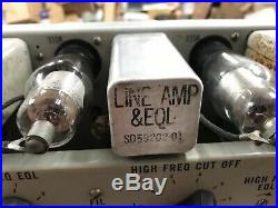 Western Electric Pair of Tube EQ Preamps + Tube Regulated Power Supply