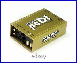 Whirlwind pcDI Direct Box for Interfacing Outputs CD Players, Sound Cards, iP
