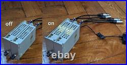With audio demo PAIR Telefunken V672 mic preamps with variable gain 35. 65 dB