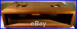 Wood Rack Cabinet For Ua Universal Audio La-610, 6176, 2-610 Preamps