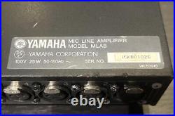 YAMAHA MLA8 8-channel Microphone Preamplifier Pro Audio Equipment WorkingGood