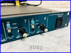 Yamaha MLA8 Mic Line Amplifier Microphone Preamplifier 8-channel TESTED Working